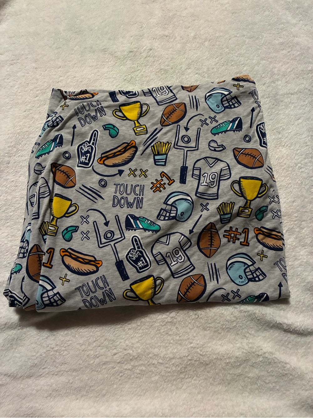 Little Sleepies Game Day Standard Crib Sheet